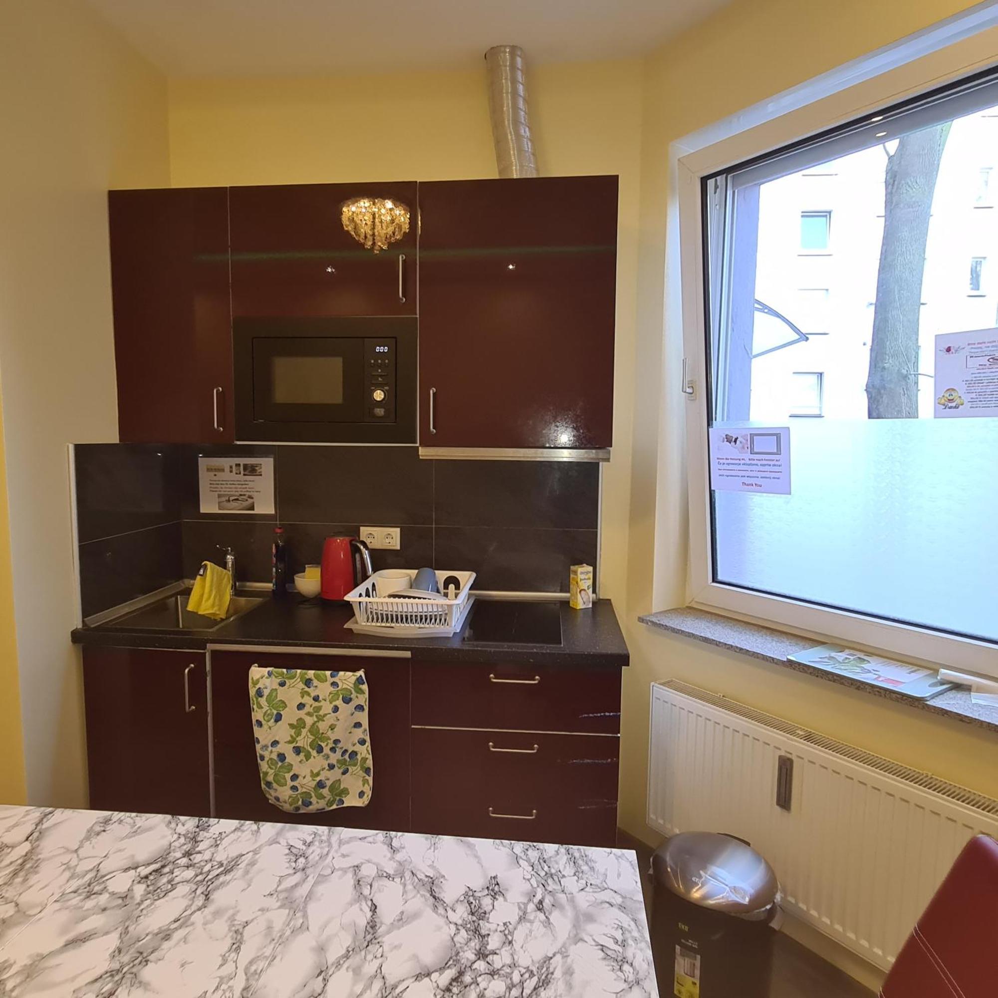 Modernes Apartment 1 Und 2 In Dortmund Mitte Værelse billede